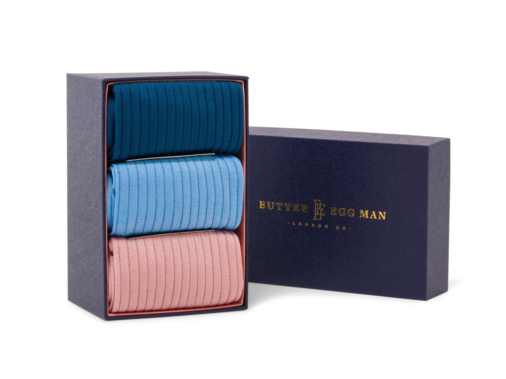Louis 3 pair Box Set - Pink, Light Blue & Teal