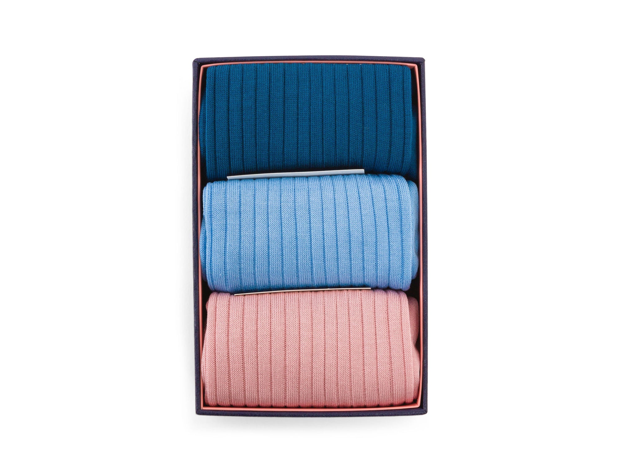 Louis 3 pair Box Set - Pink, Light Blue & Teal